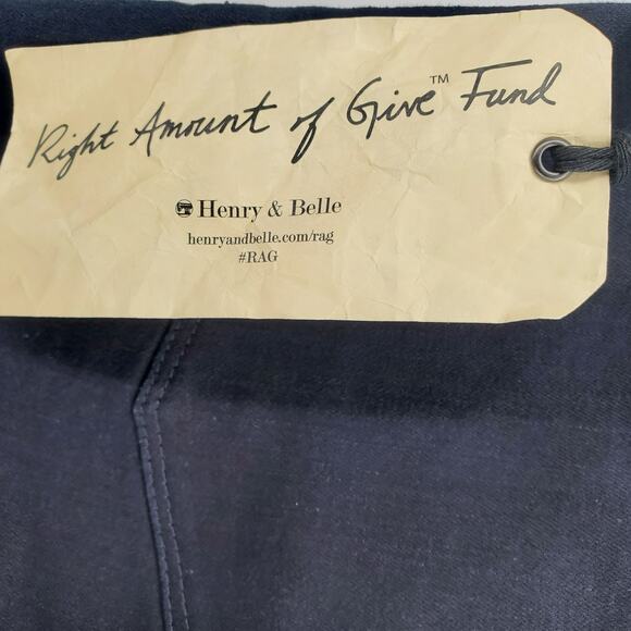 Henry & Belle Womens 32=14 Mid Rise Super Skinny Ankle‎ Jeans Onyx Dark Wash New - Picture 8 of 9
